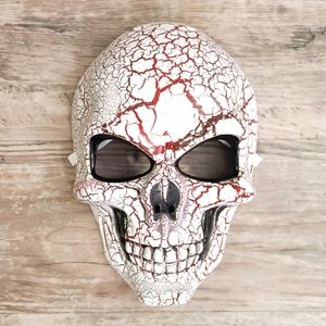 Crackle Skull Halloween Mask Costume